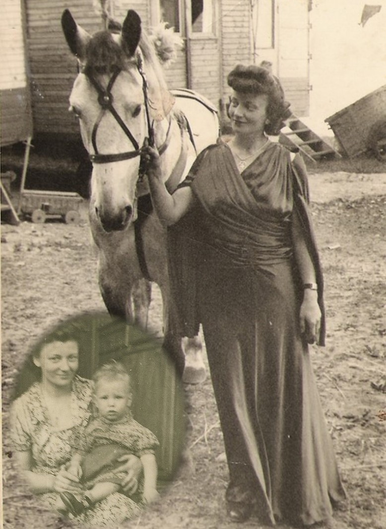 Edith reiners und ich im Circus
